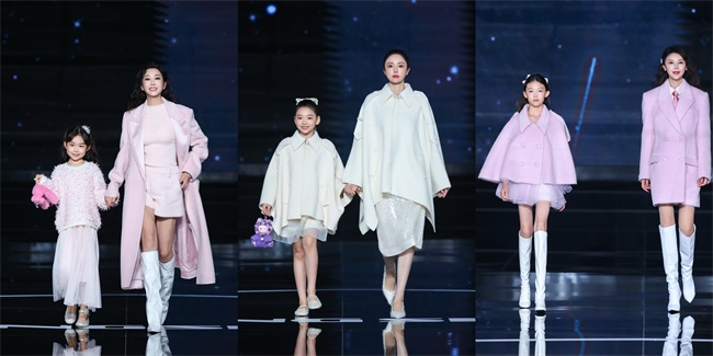 5.杜若溪母女、董璇母女和甘薇母女登台跨界走秀.jpg